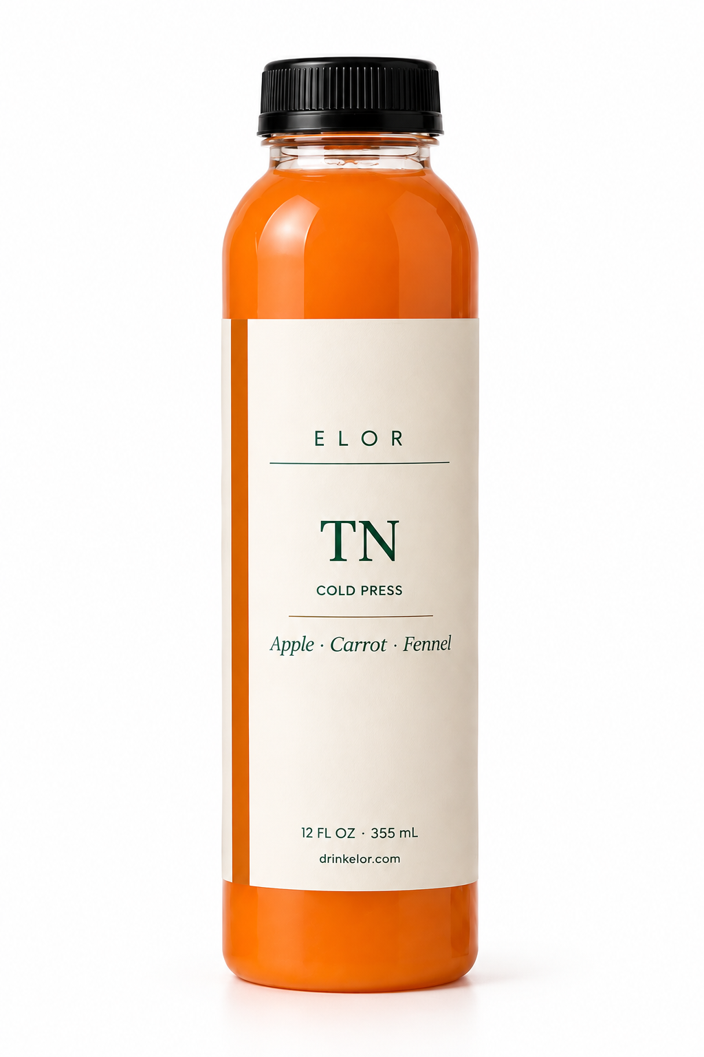 TN No.06 cold-pressed apple carrot juice - Elor Nashville Tennessee
